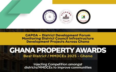 Ghana Property Awards to Reward Excellence in District Assemblies and MMDCEs